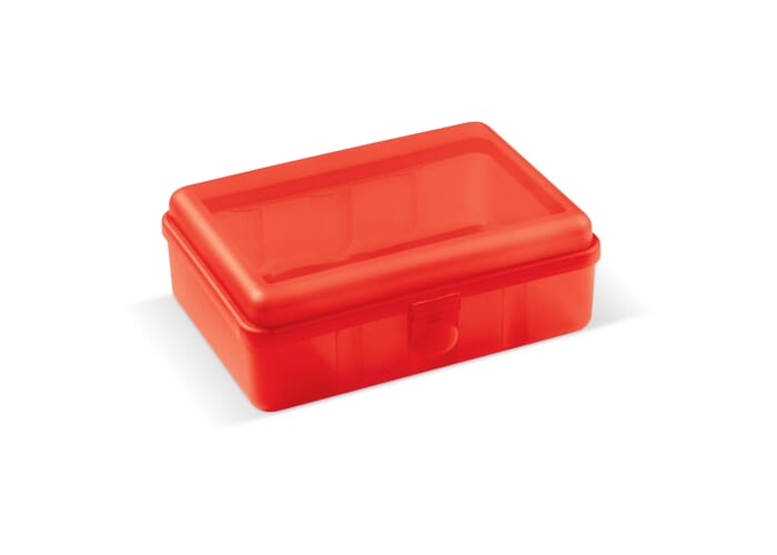Boîte à lunch publicitaire - One Transparent Rouge